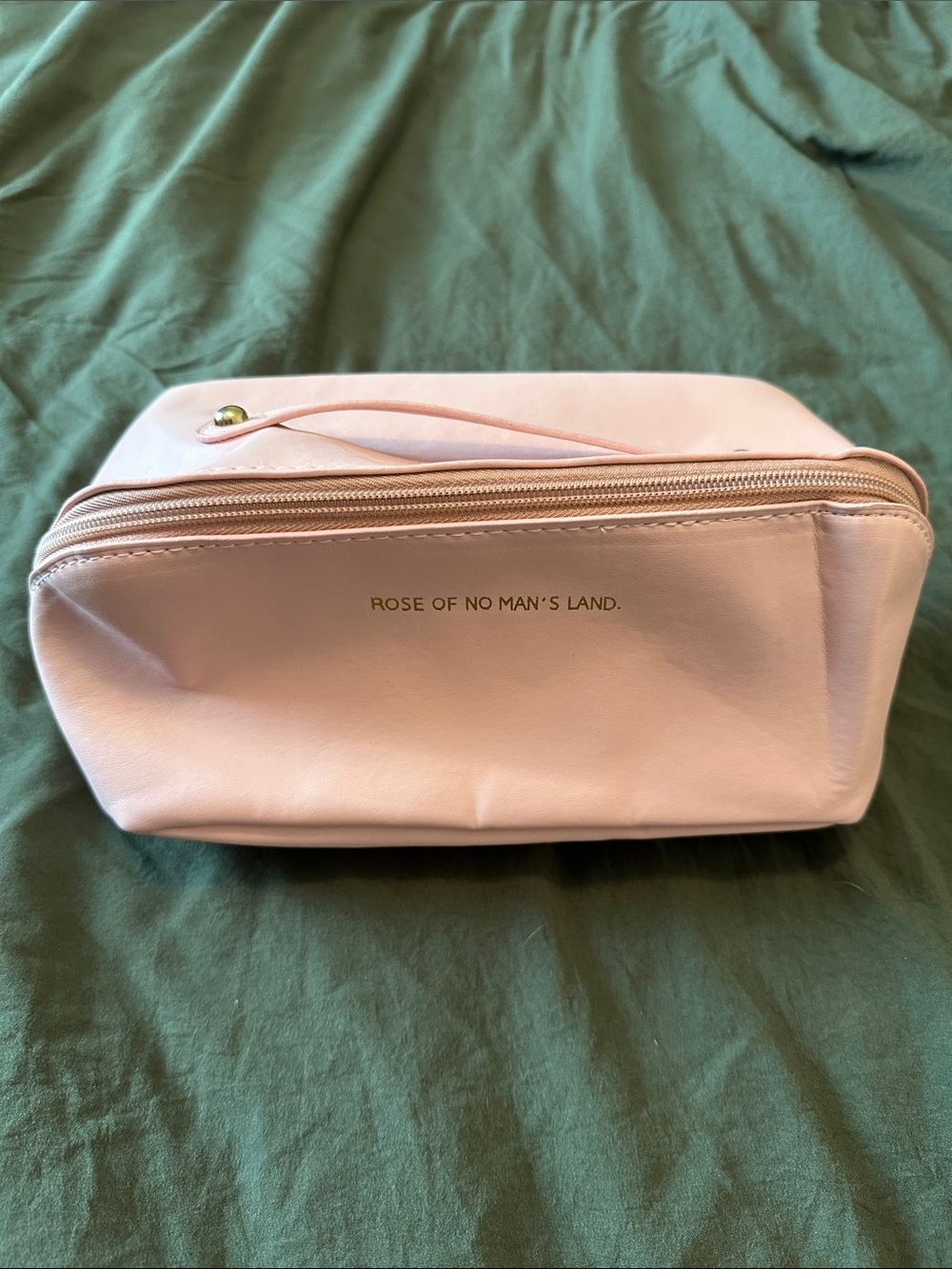 Luxe Pale Pink 'Rose of No Man's Land' Cosmetic Case